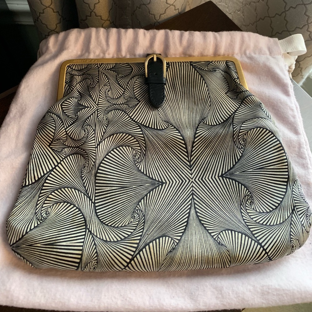 Authentic Jimmy Choo clutch